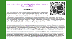Desktop Screenshot of comenius.ralf-heinrich-arning.de