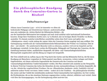 Tablet Screenshot of comenius.ralf-heinrich-arning.de